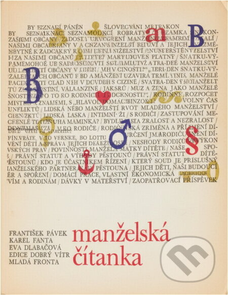Kniha: Manželská čítanka (Eva Dlabačová, František Pávek a Karel Fanta). , 1979 Kniha: Manželská čítanka (Eva Dlabačová, František Pávek a Karel Fanta). , 1979