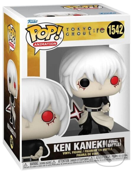 Funko POP Animation: TG:re - Ken Kaneki (Last Battle) (Funko). Funko, 2024 Funko POP Animation: TG:re - Ken Kaneki (Last Battle) (Funko). Funko, 2024