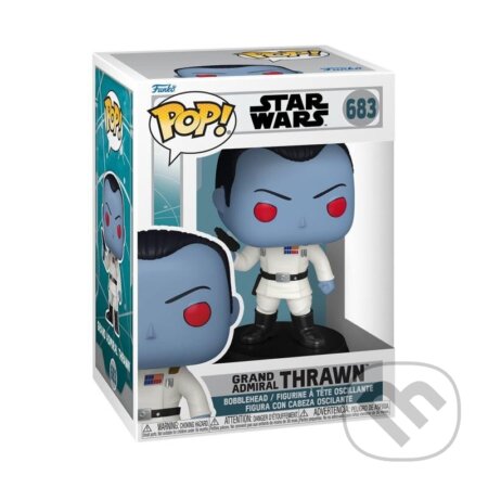 Funko POP Vinyl: ASH S2 - Grand Admiral Thrawn (Funko). Funko, 2024 Funko POP Vinyl: ASH S2 - Grand Admiral Thrawn (Funko). Funko, 2024