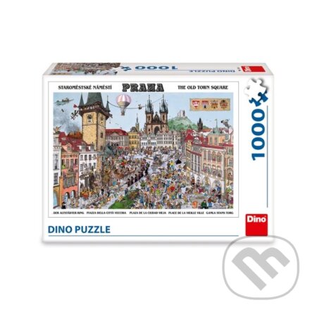 Puzzle: Staroměstské náměstí (Dino). Dino, 2024 Puzzle: Staroměstské náměstí (Dino). Dino, 2024