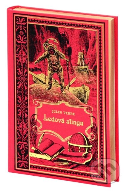 Kniha: Ledová sfinga (Jules Verne). Nakladatelství Josef Vybíral, 2021 Kniha: Ledová sfinga (Jules Verne). Nakladatelství Josef Vybíral, 2021