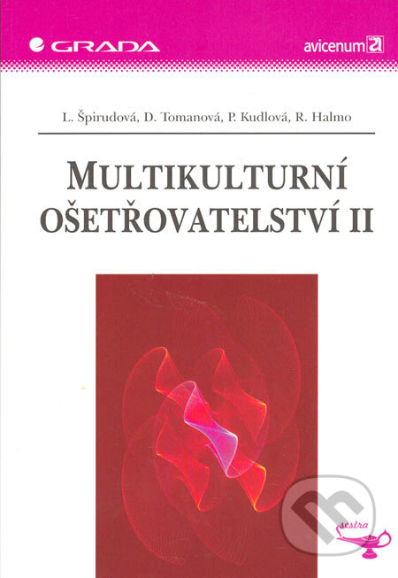 Kniha: Multikulturní ošetřovatelství II (D. Tomanová, L. Špirudová, P. Kudlová a R. Halmo). Grada, 2005 Kniha: Multikulturní ošetřovatelství II (D. Tomanová, L. Špirudová, P. Kudlová a R. Halmo). Grada, 2005
