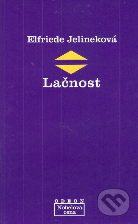Kniha: Lačnost (Elfriede Jelineková). Odeon CZ, 2006 Kniha: Lačnost (Elfriede Jelineková). Odeon CZ, 2006
