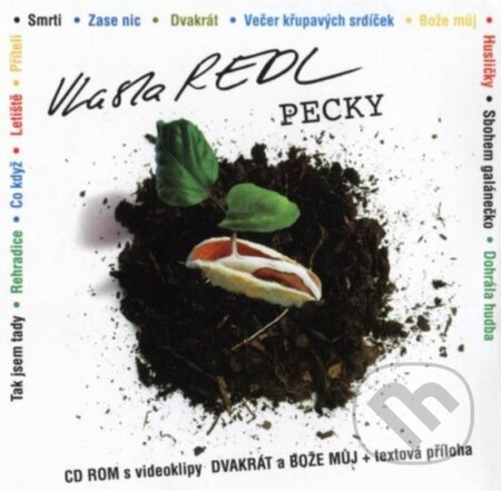 Hudební CD: Redl Vlasta: Pecky temer všecky (Hudobné albumy). Hudobné albumy, 2000 Hudební CD: Redl Vlasta: Pecky temer všecky (Hudobné albumy). Hudobné albumy, 2000