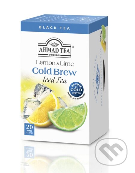 Cold Brew Iced Tea Citrón & Limetka, AHMAD TEA, 2016