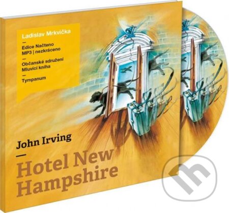 Audiokniha: Hotel New Hampshire (John Irving). Tympanum, 2012 Audiokniha: Hotel New Hampshire (John Irving). Tympanum, 2012