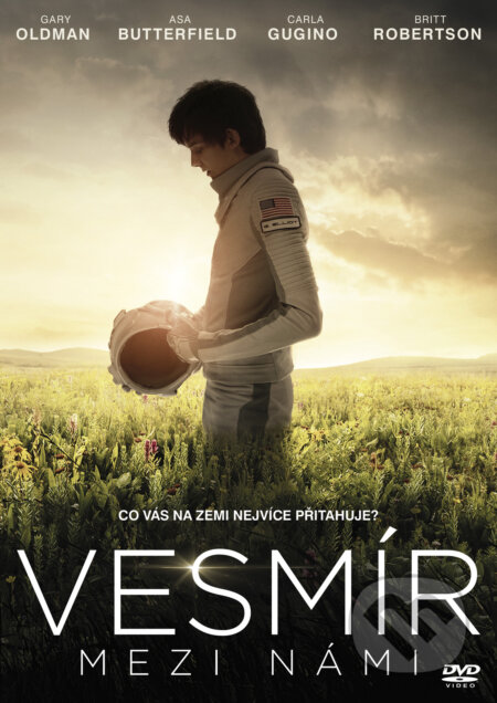 Film: Vesmír mezi námi (Peter Chelsom) (DVD). Magicbox, 2017 Film: Vesmír mezi námi (Peter Chelsom) (DVD). Magicbox, 2017