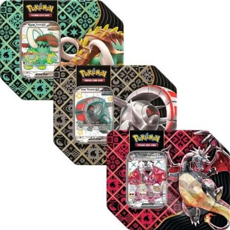 Spoločenská hra: Pokémon TCG: SV4.5 Paldean Fates - Premium Tin (). , 2024 Spoločenská hra: Pokémon TCG: SV4.5 Paldean Fates - Premium Tin (). , 2024