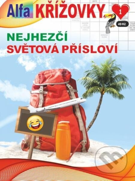 Kniha: Křížovky 01/2024 - Nejhezčí světová přísloví (Alfasoft). Alfasoft, 2024 Kniha: Křížovky 01/2024 - Nejhezčí světová přísloví (Alfasoft). Alfasoft, 2024
