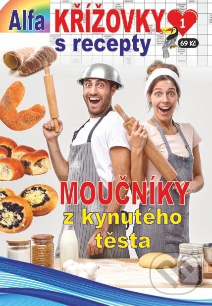 Kniha: Křížovky s recepty 1/2024 - Moučníky z kynutého těsta (Alfasoft). Alfasoft, 2024 Kniha: Křížovky s recepty 1/2024 - Moučníky z kynutého těsta (Alfasoft). Alfasoft, 2024