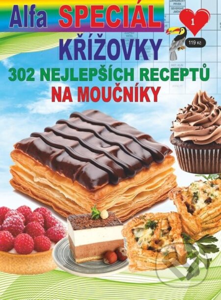 Kniha: Křížovky speciál 1/2024 - 302 receptů na moučníky (Alfasoft). Alfasoft, 2024 Kniha: Křížovky speciál 1/2024 - 302 receptů na moučníky (Alfasoft). Alfasoft, 2024
