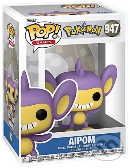 Funko POP Games: Pokemon S13 - Aipom(EMEA) (Funko). Funko, 2024 Funko POP Games: Pokemon S13 - Aipom(EMEA) (Funko). Funko, 2024