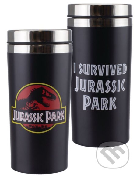 Nerezový cestovný hrnček Jurassic Park: Logo (). , 2023 Nerezový cestovný hrnček Jurassic Park: Logo (). , 2023