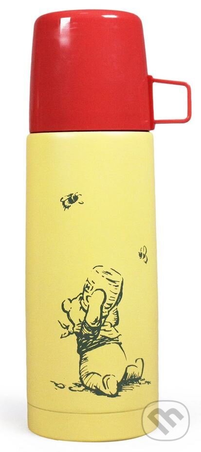 Nerezová termoska s hrníčekom Winnie The Pooh: Pú miluje med (). , 2023 Nerezová termoska s hrníčekom Winnie The Pooh: Pú miluje med (). , 2023