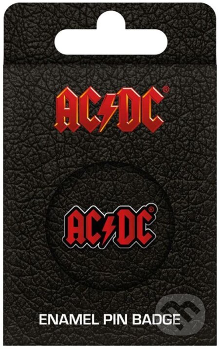 Kovový odznak AC/DC: Logo (). , 2023 Kovový odznak AC/DC: Logo (). , 2023