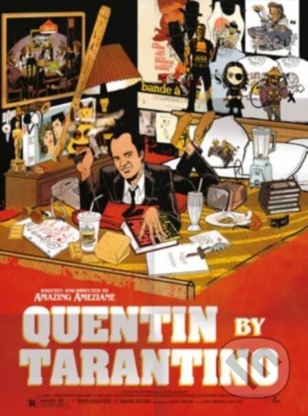Kniha: Quentin By Tarantino (Amazing Améziane). Titan Books, 2024 Kniha: Quentin By Tarantino (Amazing Améziane). Titan Books, 2024