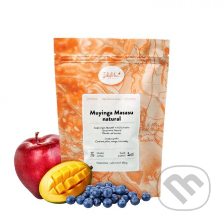Kávy a čaje: Burundi Muyinga Masassu Natural (Idylika). Idylika, 2024 Kávy a čaje: Burundi Muyinga Masassu Natural (Idylika). Idylika, 2024