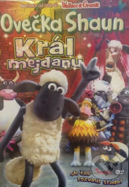Film: Ovečka Shaun II. - Král mejdanu (Hudobné albumy) (DVD). Hudobné albumy, 2021 Film: Ovečka Shaun II. - Král mejdanu (Hudobné albumy) (DVD). Hudobné albumy, 2021