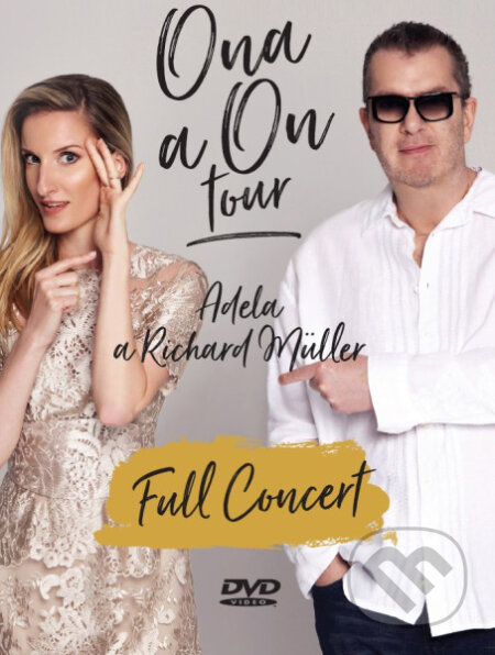 Film: Richard Müller a Adela: Ona a On / Full Koncert (Adela a Richard Müller) (DVD). Hudobné albumy, 2023 Film: Richard Müller a Adela: Ona a On / Full Koncert (Adela a Richard Müller) (DVD). Hudobné albumy, 2023