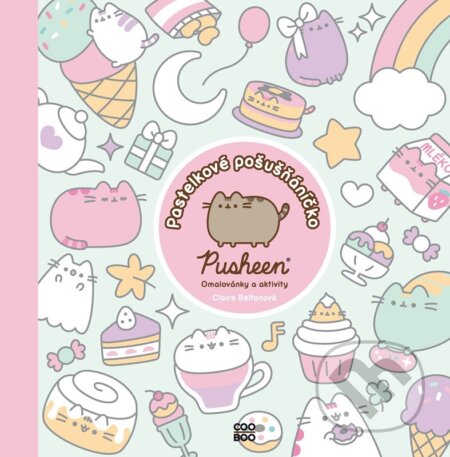 Kniha: Pusheen: Pastelkové pošušňáníčko (CooBoo CZ). CooBoo CZ, 2024 Kniha: Pusheen: Pastelkové pošušňáníčko (CooBoo CZ). CooBoo CZ, 2024