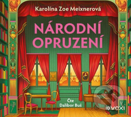 Audiokniha: Národní opruzení 1 (audiokniha) (Karolína Meixnerová). Voxi, 2024 Audiokniha: Národní opruzení 1 (audiokniha) (Karolína Meixnerová). Voxi, 2024