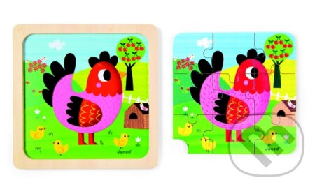 Puzzle: Janod Sliepočka Violette (Janod). Janod, 2016 Puzzle: Janod Sliepočka Violette (Janod). Janod, 2016