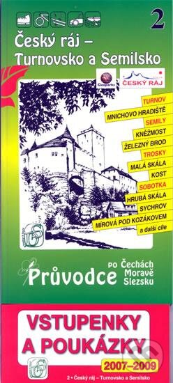 Kniha: Český ráj - Turnovsko a Semilsko 2. - Průvodce po Č,M,S + volné vstupenky a poukázky (S & D Nakladatelství). S & D Nakladatelství, 2009 Kniha: Český ráj - Turnovsko a Semilsko 2. - Průvodce po Č,M,S + volné vstupenky a poukázky (S & D Nakladatelství). S & D Nakladatelství, 2009