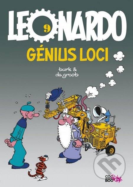 Kniha: Leonardo 9: Génius loci (Bob de Groot a Turk). CooBoo CZ, 2016 Kniha: Leonardo 9: Génius loci (Bob de Groot a Turk). CooBoo CZ, 2016