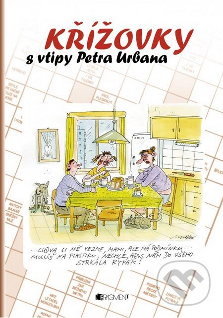 Křížovky s vtipy Petra Urbana (hnědá), Nakladatelství Fragment, 2016