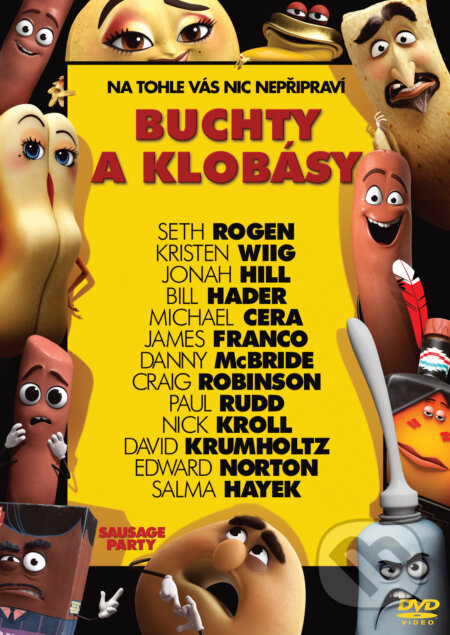 Film: Buchty a klobásy (Conrad Vernon a Greg Tiernan) (DVD). Bonton Film, 2017 Film: Buchty a klobásy (Conrad Vernon a Greg Tiernan) (DVD). Bonton Film, 2017