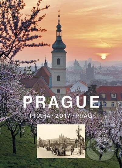 Kalendář nástěnný 2017 - Praha - Prague - Prag, Pražský svět, 2016