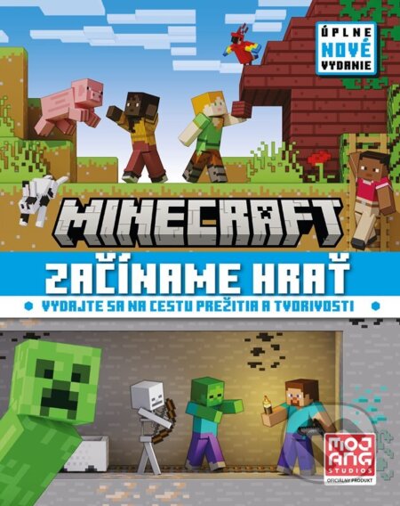 Kniha: Minecraft: Začíname hrať (Autorský kolektív). Egmont SK, 2024 Kniha: Minecraft: Začíname hrať (Autorský kolektív). Egmont SK, 2024