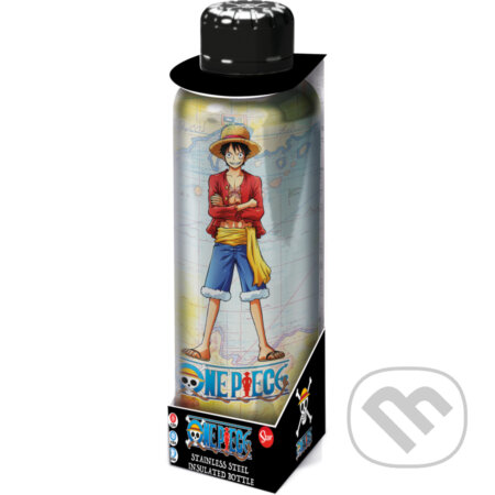 Spoločenská hra: Nerezová termo fľaša One Piece (Trigo). Trigo, 2024 Spoločenská hra: Nerezová termo fľaša One Piece (Trigo). Trigo, 2024
