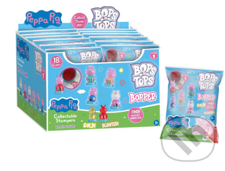 Společenská hra: Pečiatky Prasiatko Peppa Bops/Tops (Trigo). Trigo, 2024 Společenská hra: Pečiatky Prasiatko Peppa Bops/Tops (Trigo). Trigo, 2024