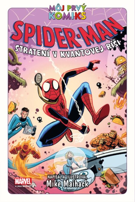 Kniha: Spider-Man 5 (Mike Maihack). Slovart, Crew, 2024 Kniha: Spider-Man 5 (Mike Maihack). Slovart, Crew, 2024