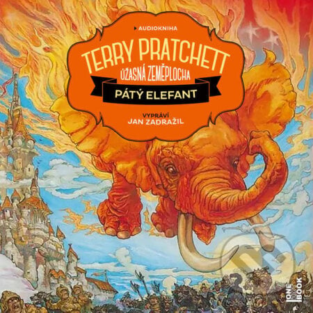 Pátý elefant - Terry Pratchett, OneHotBook, 2024