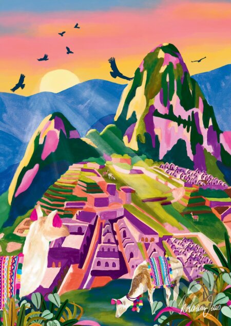 Puzzle: Machu Picchu (Nolwenn Studio). Pieces & Peace Puzzle: Machu Picchu (Nolwenn Studio). Pieces & Peace
