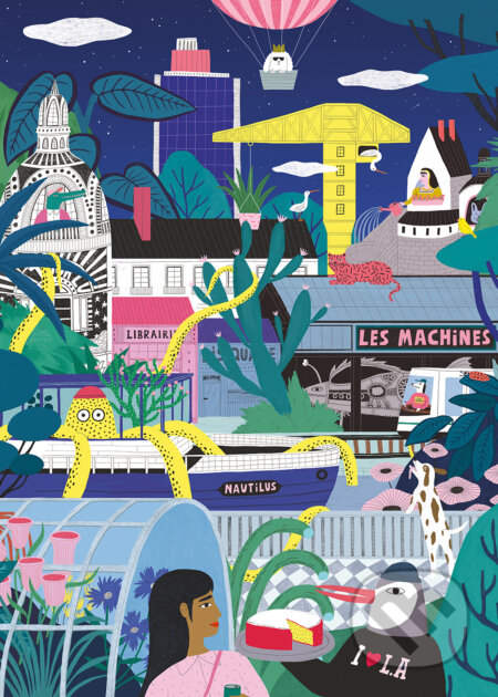 Puzzle: Mesto Nantes mimoriadne v noci (Dans les Dents). Pieces & Peace Puzzle: Mesto Nantes mimoriadne v noci (Dans les Dents). Pieces & Peace