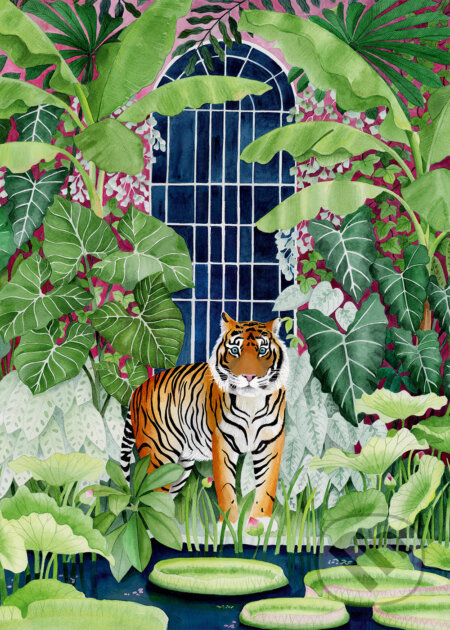 Puzzle: Skleníkový tiger (Bex Parkin). Pieces & Peace Puzzle: Skleníkový tiger (Bex Parkin). Pieces & Peace
