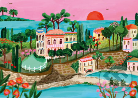 Puzzle: Nice, Francúzsko (Millie Putland). Pieces & Peace Puzzle: Nice, Francúzsko (Millie Putland). Pieces & Peace