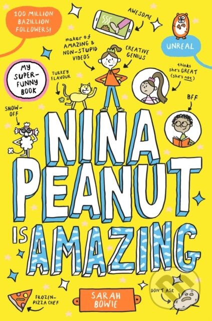 Kniha: Nina Peanut (Sarah Bowie). Scholastic, 2024 Kniha: Nina Peanut (Sarah Bowie). Scholastic, 2024
