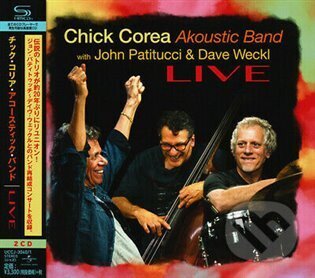 Hudobné CD: Chick Corea: Live (Hudobné albumy). Hudobné albumy, 2021 Hudobné CD: Chick Corea: Live (Hudobné albumy). Hudobné albumy, 2021