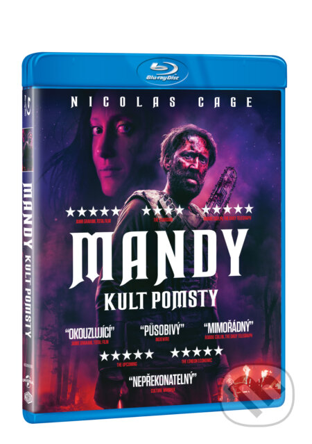 Film: Mandy - Kult pomsty (Panos Cosmatos) (Blu-ray). Magicbox, 2024 Film: Mandy - Kult pomsty (Panos Cosmatos) (Blu-ray). Magicbox, 2024