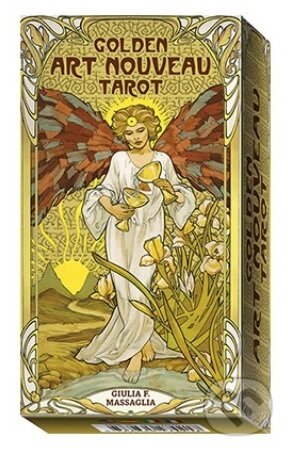Společenská hra: Golden Art Nouveau Tarot (Giulia F.Massaglia). Mystique, 2020 Společenská hra: Golden Art Nouveau Tarot (Giulia F.Massaglia). Mystique, 2020