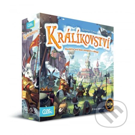 Společenská hra: Králikovství (Richard Garfield). Albi, 2024 Společenská hra: Králikovství (Richard Garfield). Albi, 2024