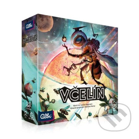 Spoločenská hra: Včelín (Connie Vogelmann). Albi, 2024 Spoločenská hra: Včelín (Connie Vogelmann). Albi, 2024