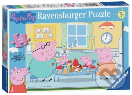 Puzzle: Prasátko Peppa snídá (Ravensburger). Ravensburger, 2024 Puzzle: Prasátko Peppa snídá (Ravensburger). Ravensburger, 2024