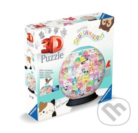 Puzzle: Puzzle-Ball Squishmallows (Ravensburger). Ravensburger, 2024 Puzzle: Puzzle-Ball Squishmallows (Ravensburger). Ravensburger, 2024