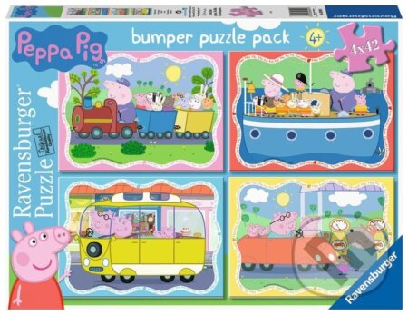 Puzzle: Prasátko Peppa (Ravensburger). Ravensburger, 2024 Puzzle: Prasátko Peppa (Ravensburger). Ravensburger, 2024