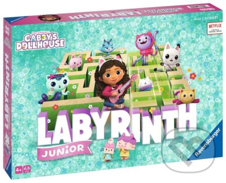 Spoločenská hra: Labyrinth Junior Gabby´s Dollhouse (Ravensburger). Ravensburger, 2024 Spoločenská hra: Labyrinth Junior Gabby´s Dollhouse (Ravensburger). Ravensburger, 2024